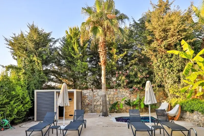 Garden area